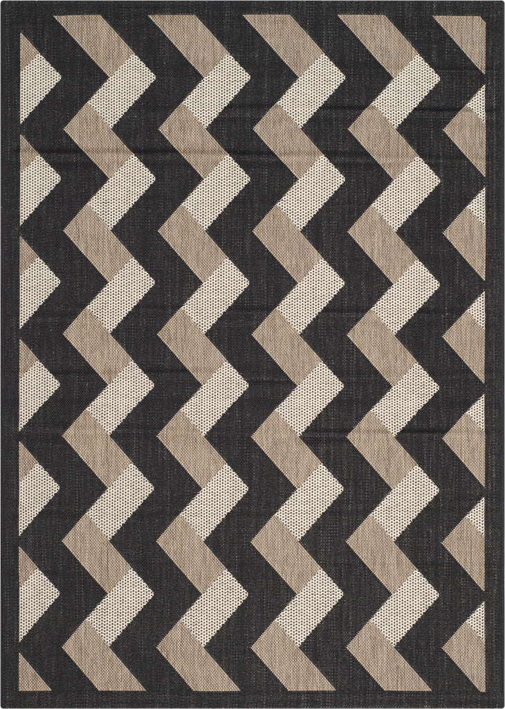 Safavieh Courtyard CY7430 Black/Brown Area Rug main image