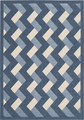 Safavieh Courtyard CY7430 Navy/Beige Area Rug main image