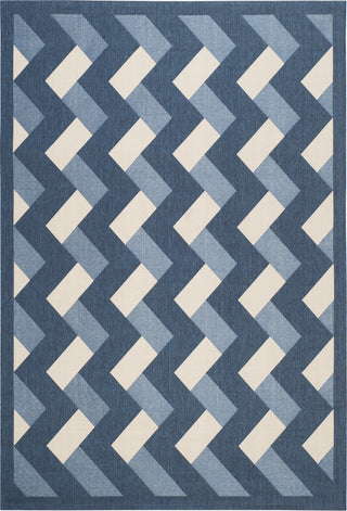 Safavieh Courtyard CY7430 Navy/Beige Area Rug 