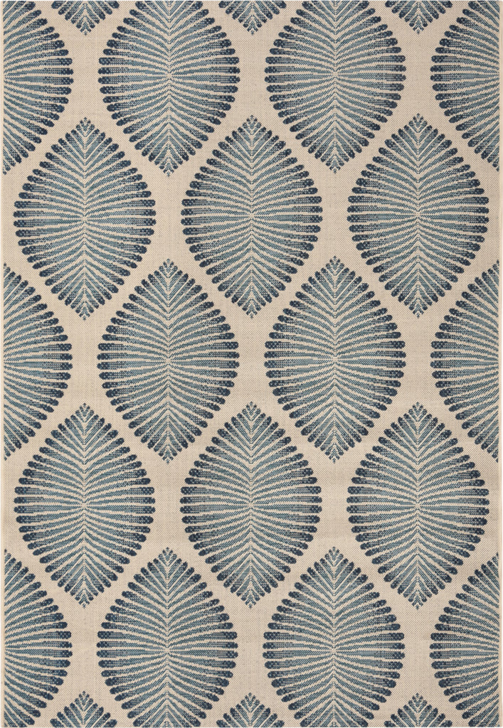 Safavieh Courtyard CY7504 Beige/Navy Area Rug main image