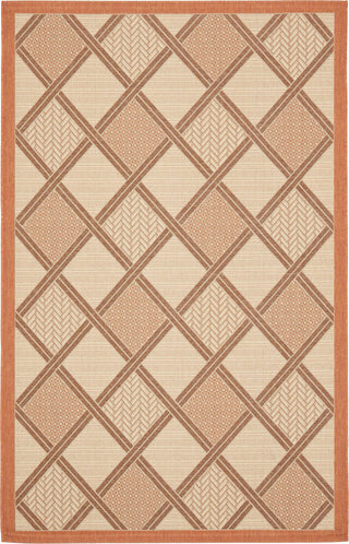 Safavieh Courtyard CY7570 Cream/Terracotta Area Rug main image