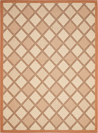 Safavieh Courtyard CY7570 Cream/Terracotta Area Rug 