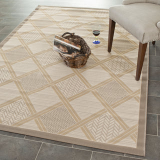 Safavieh Courtyard CY7570 Beige/Dark Beig Area Rug  Feature