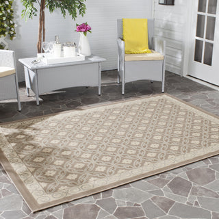 Safavieh Courtyard CY7810 Dark Beig/Beige Area Rug  Feature