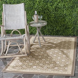 Safavieh Courtyard CY7810 Beige/Beige Area Rug  Feature