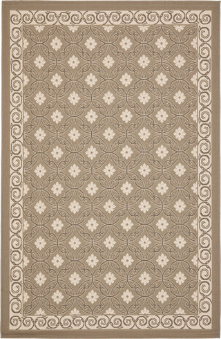 Safavieh Courtyard CY7810 Dark Beig/Beige Area Rug main image