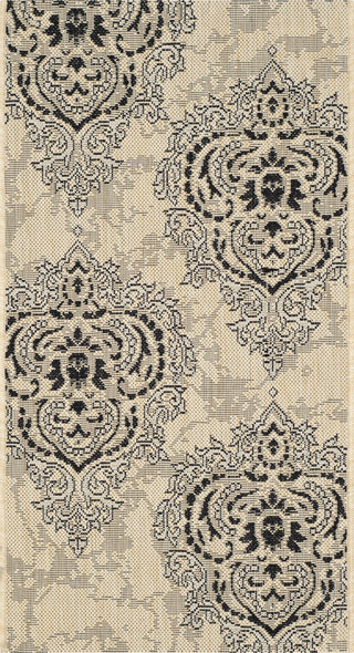 Safavieh Courtyard CY7926 Creme/Black Area Rug main image