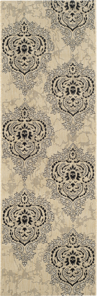 Safavieh Courtyard CY7926 Creme/Black Area Rug 