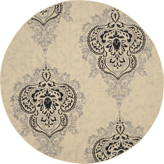 Safavieh Courtyard CY7926 Creme/Black Area Rug 