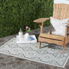 Safavieh Courtyard CY7938 Light Grey/Anthracite Area Rug Lifestyle Image Feature