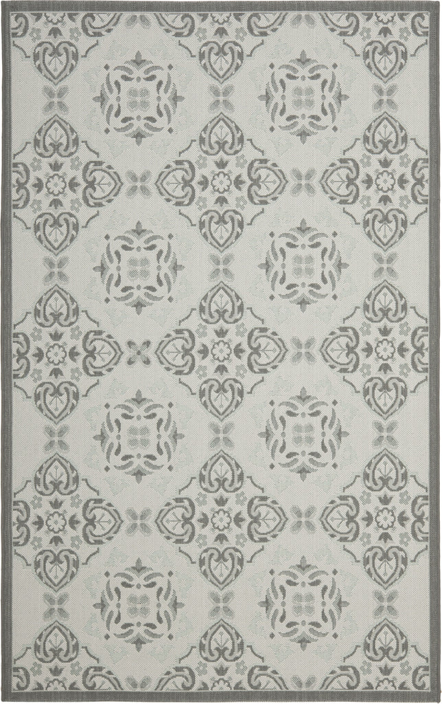 Safavieh Courtyard CY7978 Light Grey/Anthracite Area Rug main image