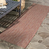 Safavieh Courtyard CY8022 Red/Beige Area Rug  Feature