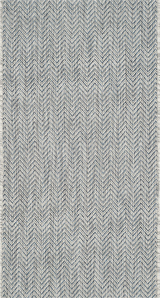 Safavieh Courtyard CY8022 Grey/Navy Area Rug main image