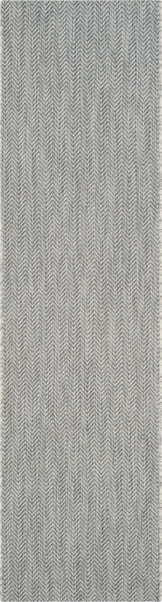 Safavieh Courtyard CY8022 Grey/Navy Area Rug 