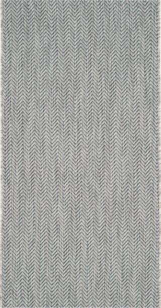 Safavieh Courtyard CY8022 Grey/Navy Area Rug 