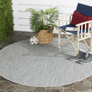 Safavieh Courtyard CY8022 Grey/Navy Area Rug  Feature