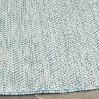 Safavieh Courtyard CY8022 Aqua/Grey Area Rug 