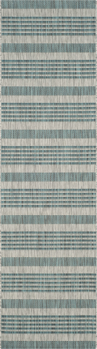 Safavieh Courtyard CY8062 Grey/Blue Area Rug 