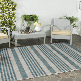 Safavieh Courtyard CY8062 Grey/Blue Area Rug  Feature