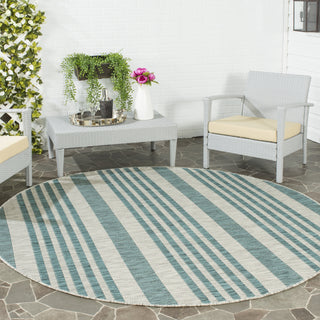 Safavieh Courtyard CY8062 Grey/Blue Area Rug 