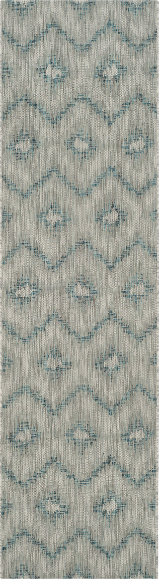 Safavieh Courtyard CY8463 Grey/Blue Area Rug 