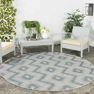 Safavieh Courtyard CY8463 Grey/Blue Area Rug 