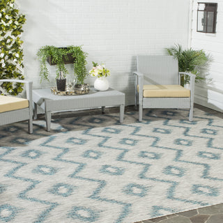 Safavieh Courtyard CY8463 Grey/Blue Area Rug 