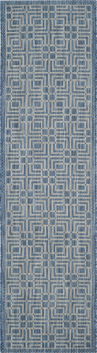 Safavieh Courtyard CY8467 Navy/Grey Area Rug 