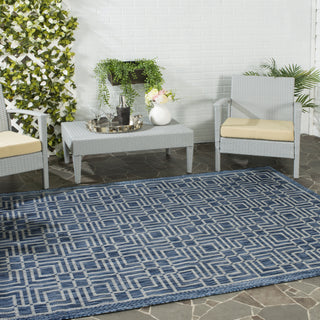 Safavieh Courtyard CY8467 Navy/Grey Area Rug  Feature