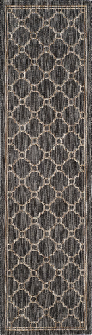 Safavieh Courtyard CY8471 Natural/Black Area Rug 