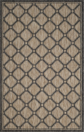 Safavieh Courtyard CY8471 Natural/Black Area Rug 