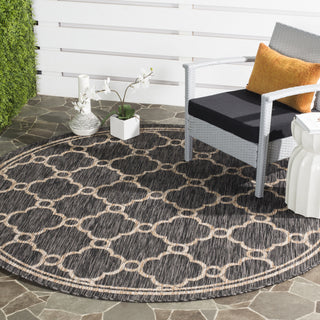 Safavieh Courtyard CY8471 Natural/Black Area Rug 