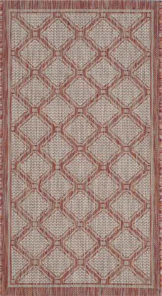 Safavieh Courtyard CY8474 Red/Beige Area Rug main image