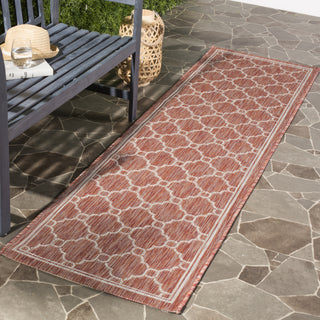 Safavieh Courtyard CY8474 Red/Beige Area Rug 