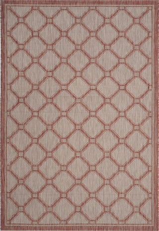 Safavieh Courtyard CY8474 Red/Beige Area Rug 