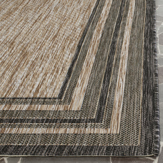 Safavieh Courtyard CY8475 Natural/Black Area Rug 