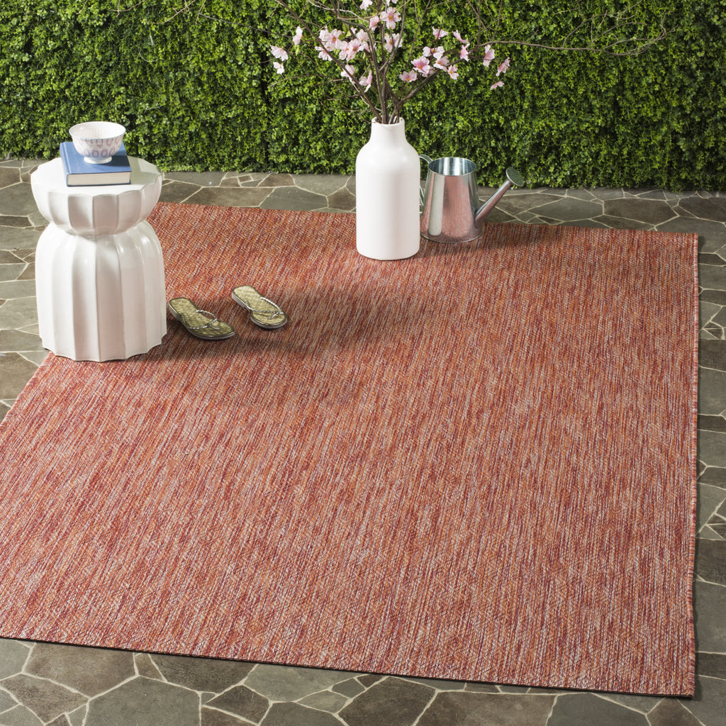 Safavieh Courtyard CY8520 Red/Red Area Rug  Feature
