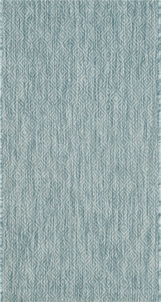 Safavieh Courtyard CY8520 Aqua/Aqua Area Rug main image