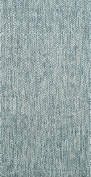 Safavieh Courtyard CY8520 Aqua/Aqua Area Rug 