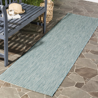 Safavieh Courtyard CY8521 Aqua/Grey Area Rug 