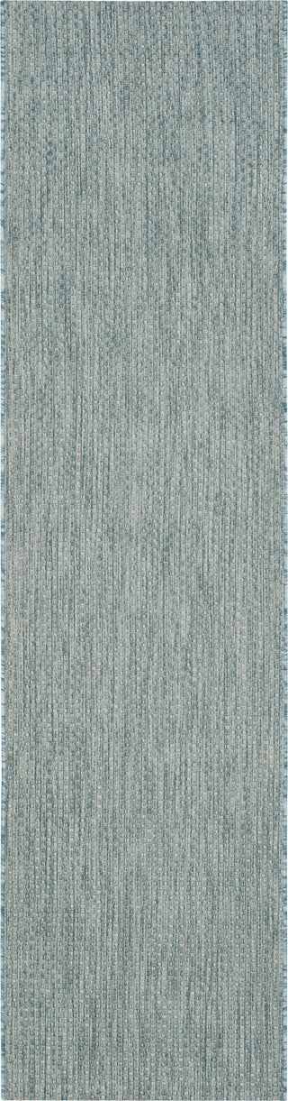 Safavieh Courtyard CY8521 Aqua/Grey Area Rug 