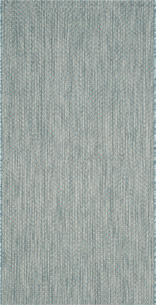 Safavieh Courtyard CY8521 Aqua/Grey Area Rug 