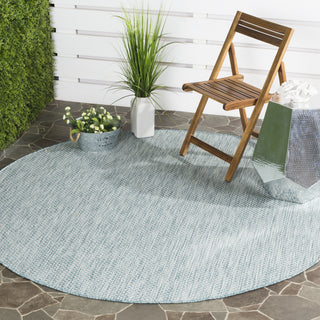 Safavieh Courtyard CY8521 Aqua/Grey Area Rug 