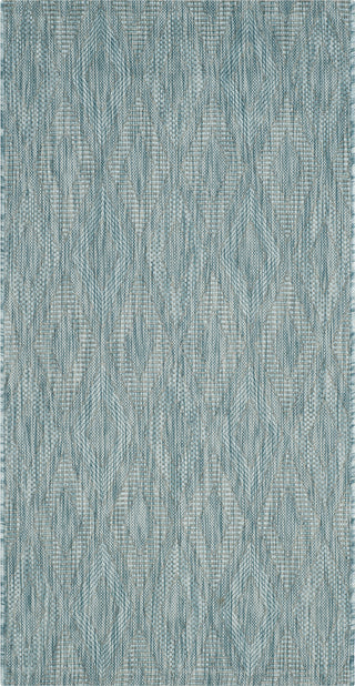 Safavieh Courtyard CY8522 Aqua/Aqua Area Rug 