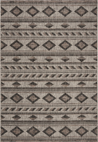 Safavieh Courtyard CY8529 Grey/Black Area Rug main image