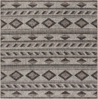 Safavieh Courtyard CY8529 Grey/Black Area Rug 