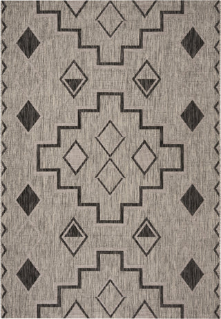 Safavieh Courtyard CY8533 Grey/Black Area Rug main image