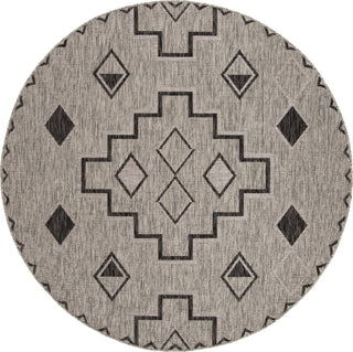 Safavieh Courtyard CY8533 Grey/Black Area Rug 