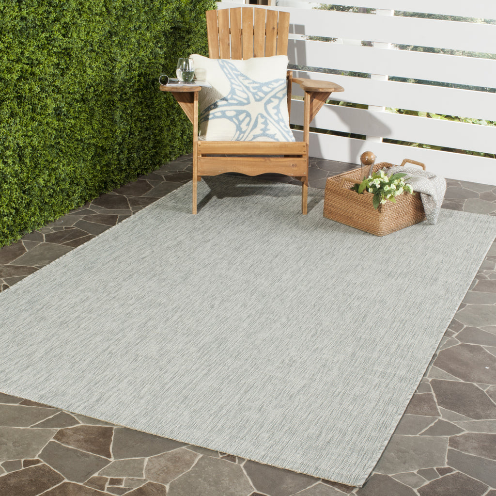 Safavieh Courtyard CY8576 Grey/Turquoise Area Rug  Feature
