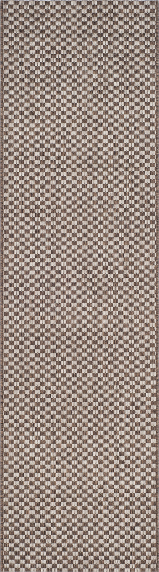 Safavieh Courtyard CY8653 Light Brown/Light Grey Area Rug 